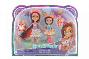 Enchantimals panenka Felicity Lišková a sestřička HCF81