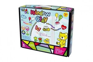 Silikonová modelína Think Doh - Dekorace na okno