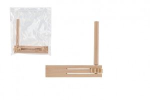 Řehtačka dřevo 13x13cm