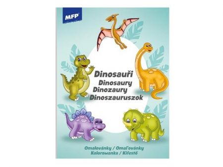 Omalovánky MFP A4 Dinosaři 210x276