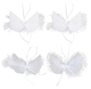 Andělská křídla 9 x 6 cm, 2 ks 