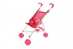 Kočárek pro panenky golfové hole kov/plast 48x27x54cm v sáčku