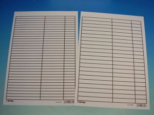 Papírová podložka linkovaná A4 lenoch