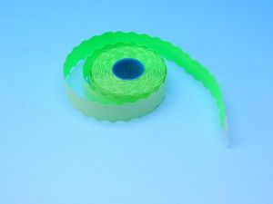 Cenové etikety 22x12 mm CONTACT - reflex. zelená