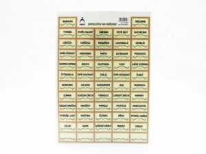 Samolepky na kořenky -ornamenty