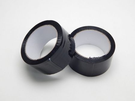 Barevná samolepící páska Reas Pack 48 mm × 66 m černá