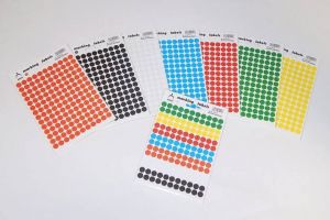 Označovací etikety - kolečka 8 mm