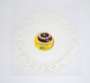 Krajka 8ks DESSERT kulatá 29cm