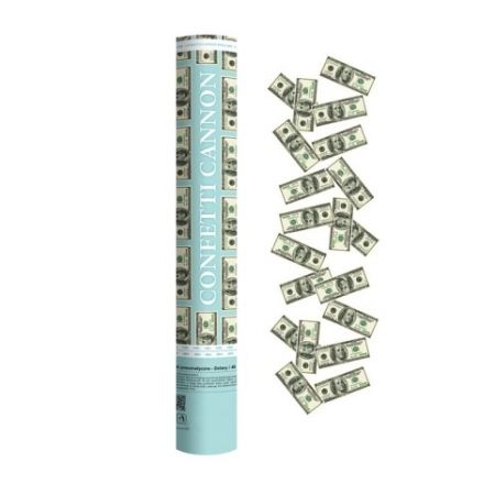 Konfety vystřelovací Dolary 40cm