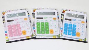 Kalkulačka barevná velká /886200/