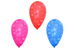 Balonek nafukovací - potisk 10 ks / 886110