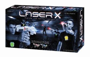 Laser-X pistole na infračervené paprsky – dvojitá sada