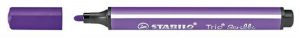 Fix "Trio Scribbi", fialová, odpružený hrot, 1,5-2mm, STABILO