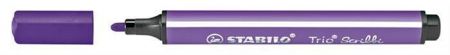 Fix "Trio Scribbi", fialová, odpružený hrot, 1,5-2mm, STABILO