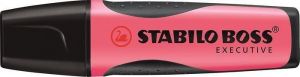 Zvýrazňovač  "Boss Executive", růžová, 2-5 mm, STABILO
