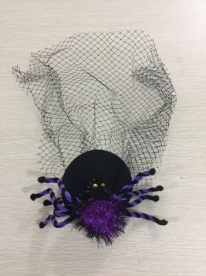 Spona do vlasů pavouk se sítí