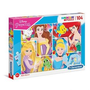Puzzle Princezny 104 dílků