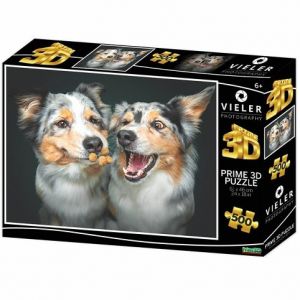 Puzzle 3D Australský ovčák 500 dílků