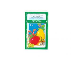Barvy na vajíčka 5g zelená