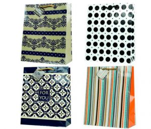 Taška dárková 26,5 x 32,5 x 13,5 cm CELOROK 213 mix