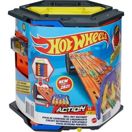 Hot Wheels otáčící se závodní dráha