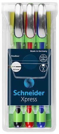 Liner "Xpress", mix barev, 0,8mm, SCHNEIDER