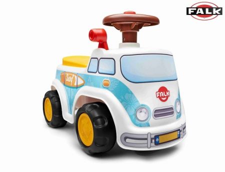 Falk Odrážedlo 702 Surfer minivan s otevíracím sedadlem a volantem s klaksonem