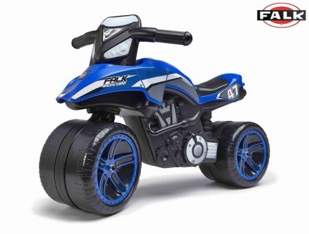 FALK Racing Team ride-on Moto odrážedlo - modré