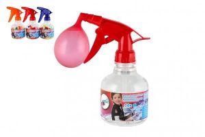 Pumpa na vodní bomby + bomby 50ks plast 16cm 3 barvy
