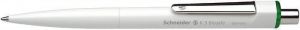 Ballpoint pen, 0,5 mm, retractable, SCHNEIDER "K3 Biosafe", green