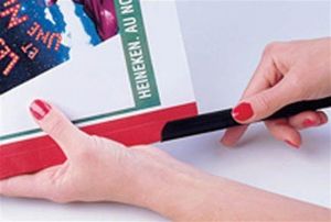 Násuvná lišta "Relido", průhledná, 9 mm, 61-120 listů, FELLOWES