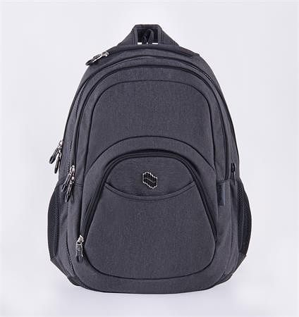 Batoh "Teens Cationic Gray", šedá, 2v1, přihrádka na notebook a audio konektor, 32 litrů,