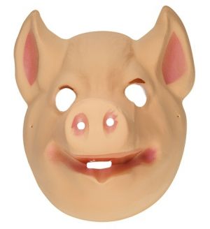 Maska plastová prase