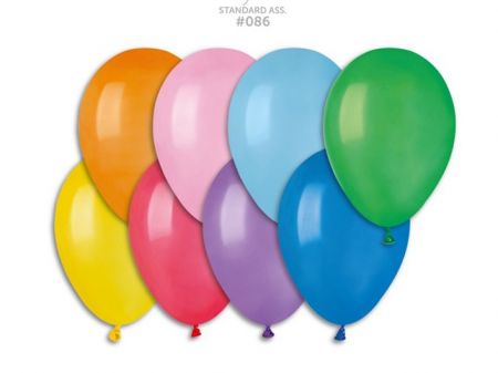 Balónek nafukovací - sada 100ks PASTEL 21cm