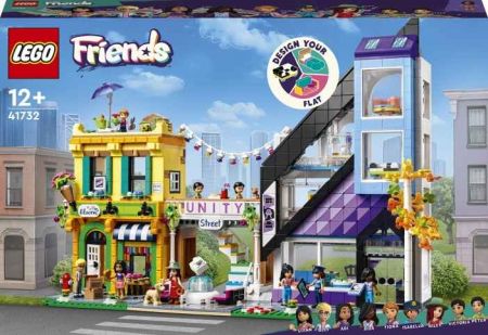 LEGO® Friends 41732 Květinářství a design studio v centru mě