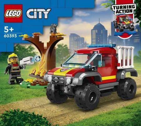 LEGO® City 60393 Hasičský tereňák 4x4