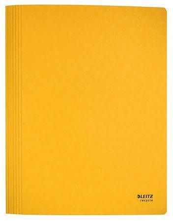 Desky s rychlovazačem &quot;Recycle&quot;, žlutá, A4, karton, LEITZ 39040015
