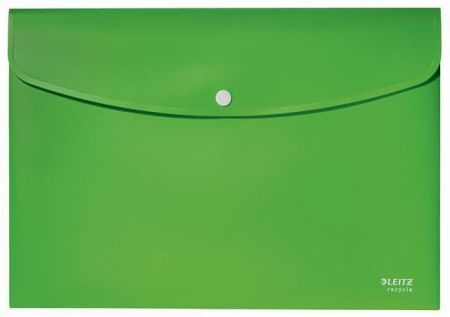 Desky s drukem &quot;Recycle&quot;, zelená, PP, A4, LEITZ 46780055