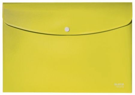 Desky s drukem "Recycle", žlutá, PP, A4, LEITZ 46780015