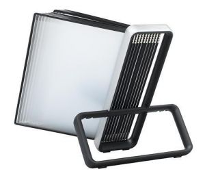 Stolní stojan "Veo", stříbrno-černá, A4, 10 míst, TARIFOLD F744117