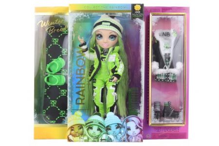 Rainbow High Zimní fashion panenka Jade Hunter