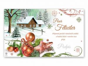 Přání novoroční, PF V24-343 K