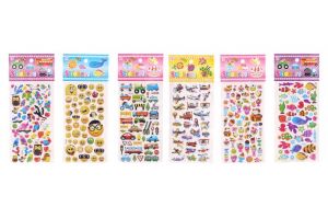 Nálepky 10x24 cm MIX