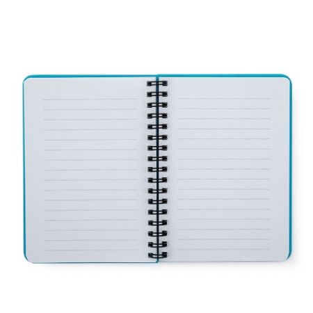 Kroužkový blok A6 NEO COLORI modrá