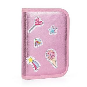 Penál 1 p. 2 chlopně, prázdný OXY GO Shiny