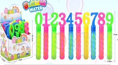 Bublifuk číslice 30 ml 16,5 cm