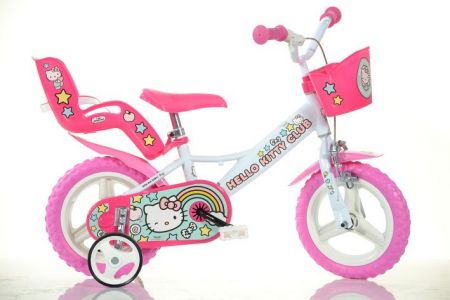 Dino Bikes Dětské kolo 12" 124RL-HK2 Hello Kitty 2