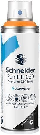 Akrylová barva ve spreji "Paint-It 030", světle oranžová, 200 ml, SCHNEIDER ML03050108