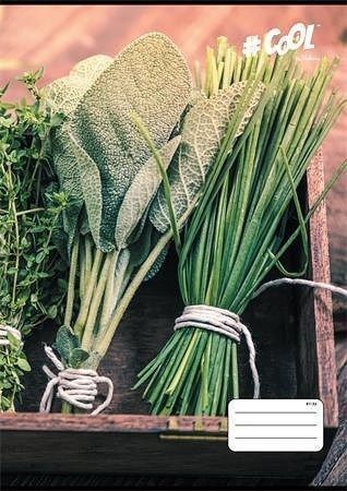 Sešit "Gardening", mix motivů, A4, linkovaný, 32 listů, COOL BY VICTORIA