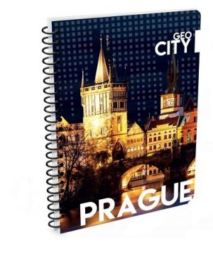 Twin wire blok A4 Soft GEO CITY Prague